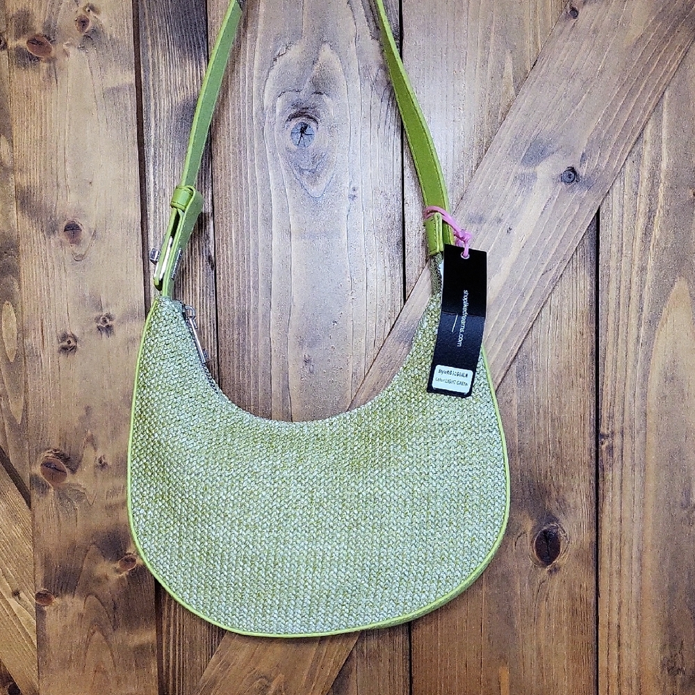 Chic  Lime Green Hobo Bag